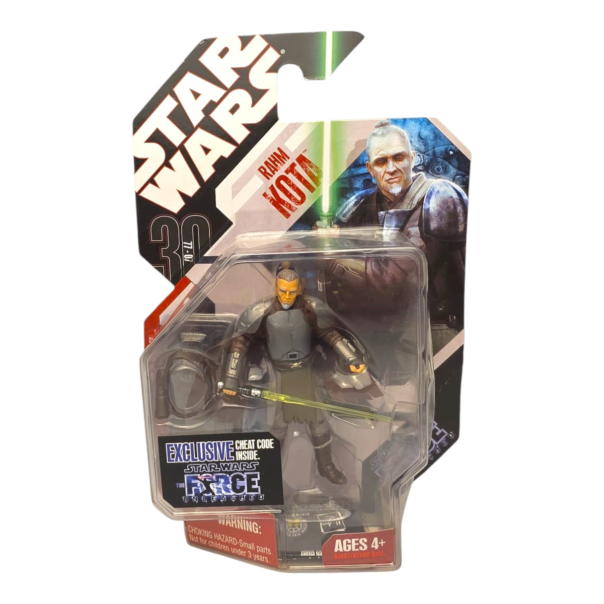 Star Wars - 30th Anniversary Collection - The Force Unleashed - Rahm Kota 2007 (Blister rechts eingedrückt)