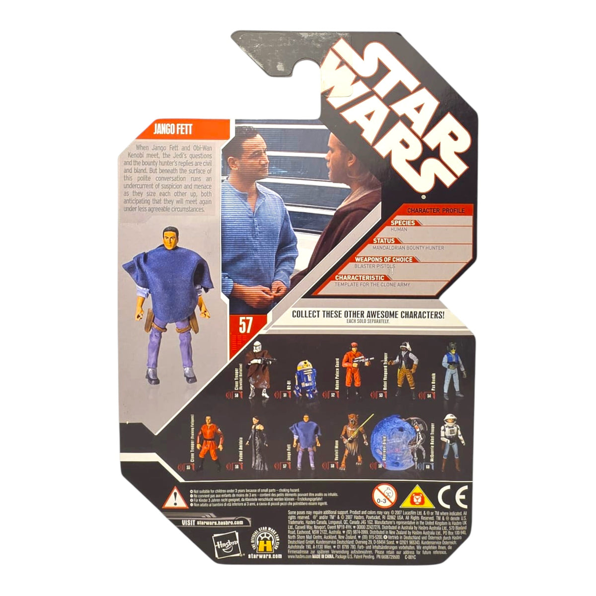 Star Wars - 30th Anniversary Collection - Attack of the Clones - Jango Fett 2007