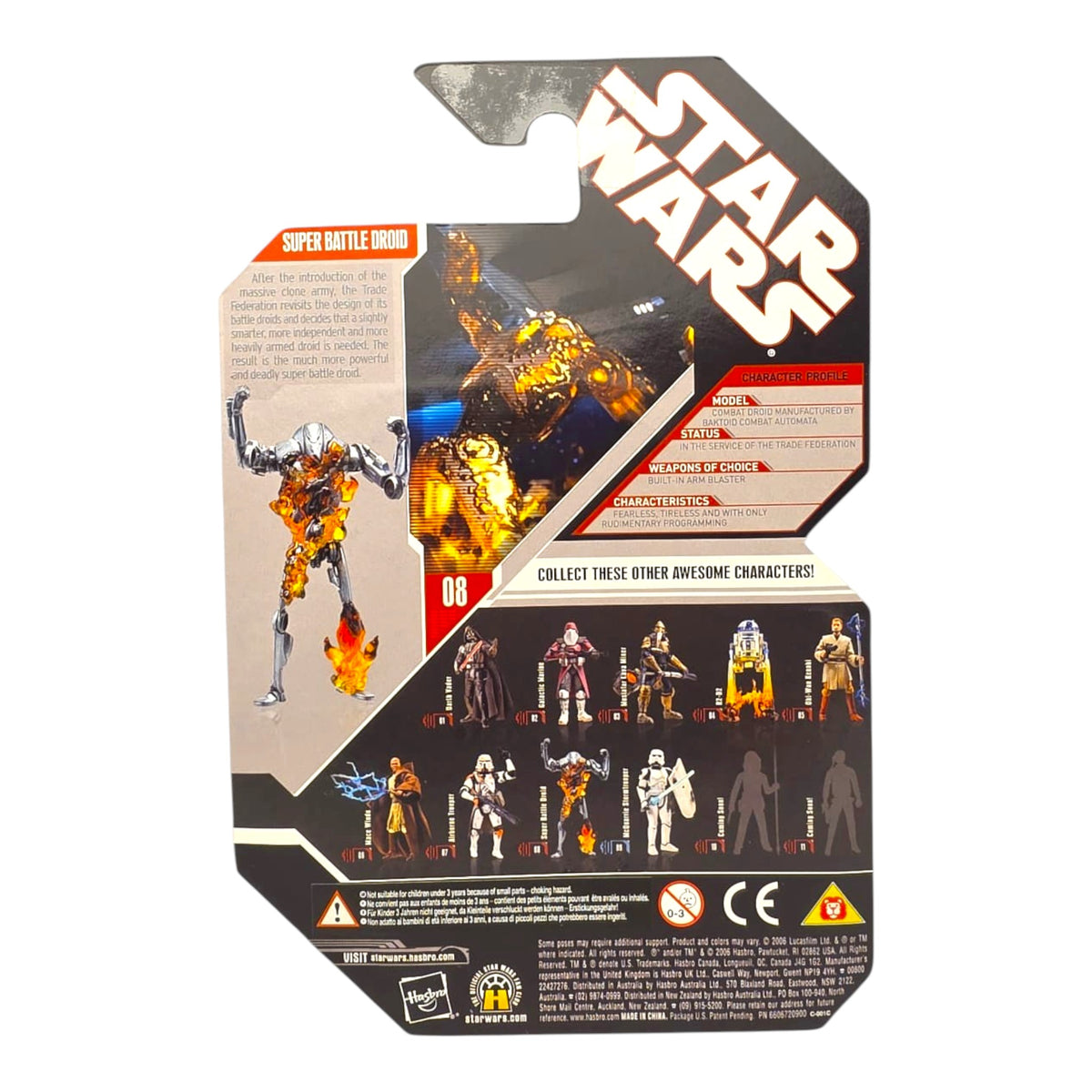 Star Wars - 30th Anniversary Collection - Revenge of the Sith - Super Battle Droid 2007