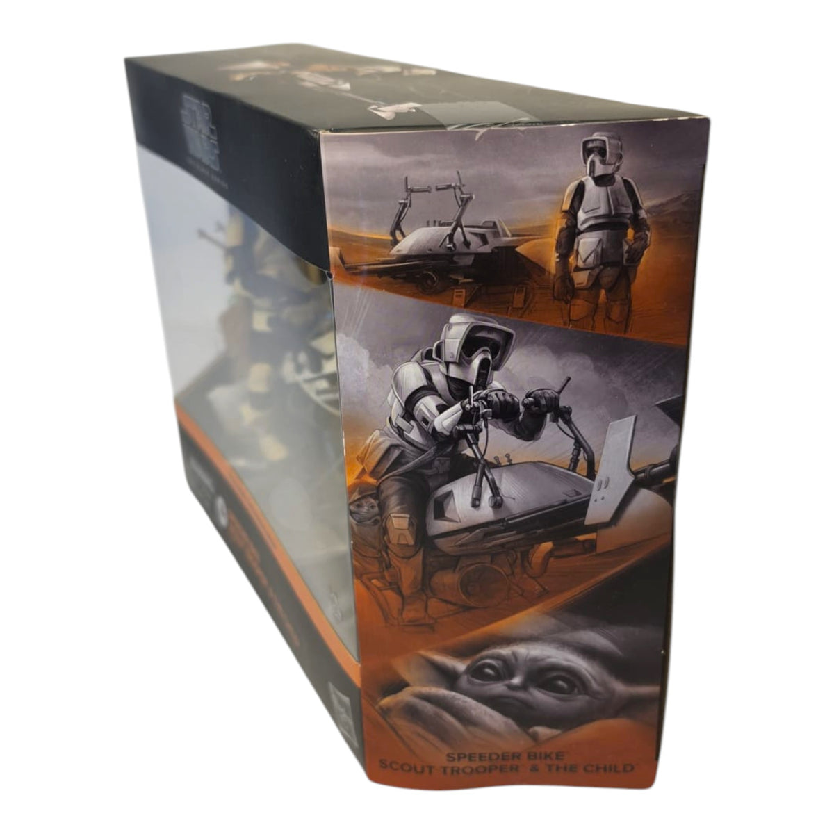 Star Wars Black Series - The Mandalorian - Speeder Bike Scout Trooper & The Child