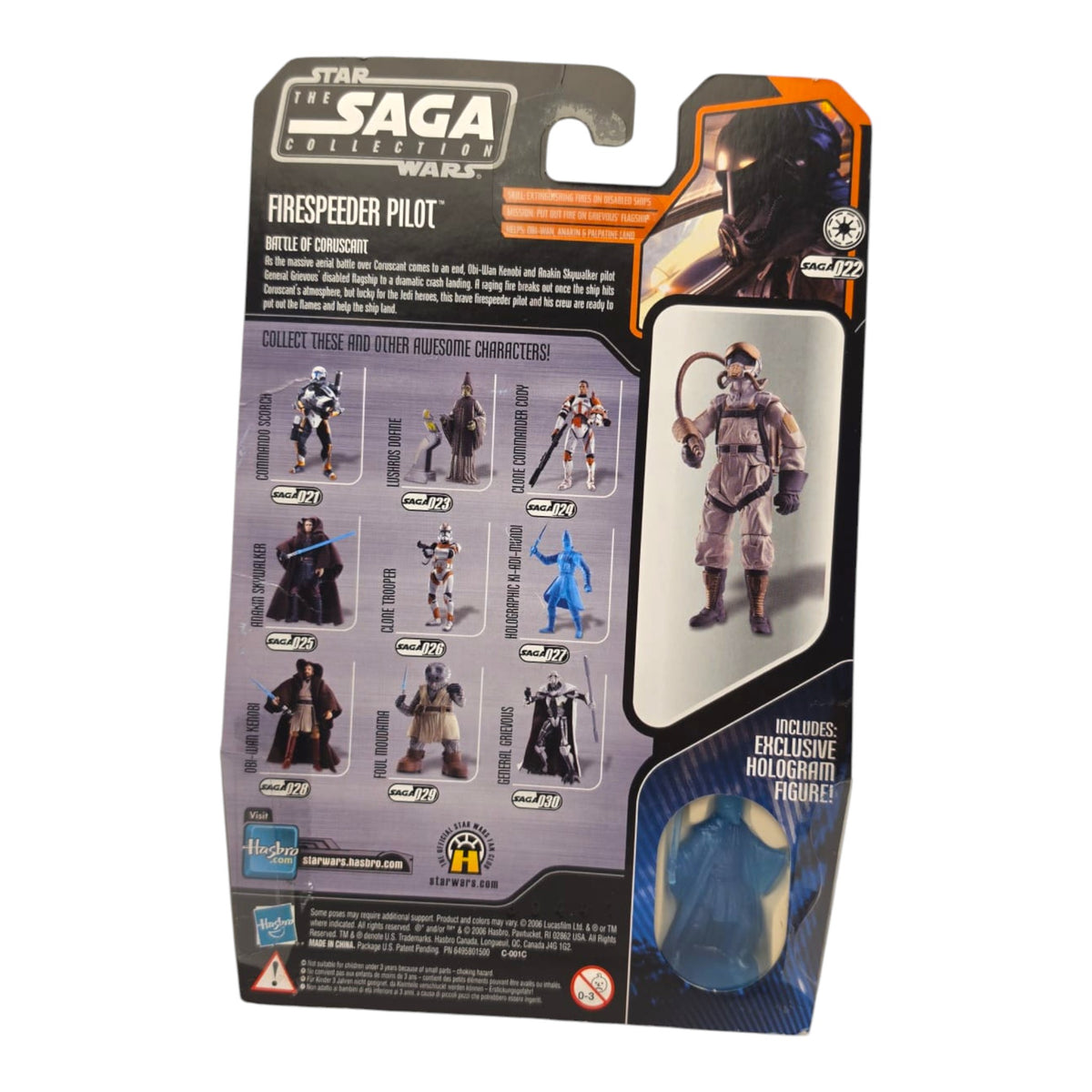 Star Wars - The Saga Collection #022 - Firespeeder Pilot 2006