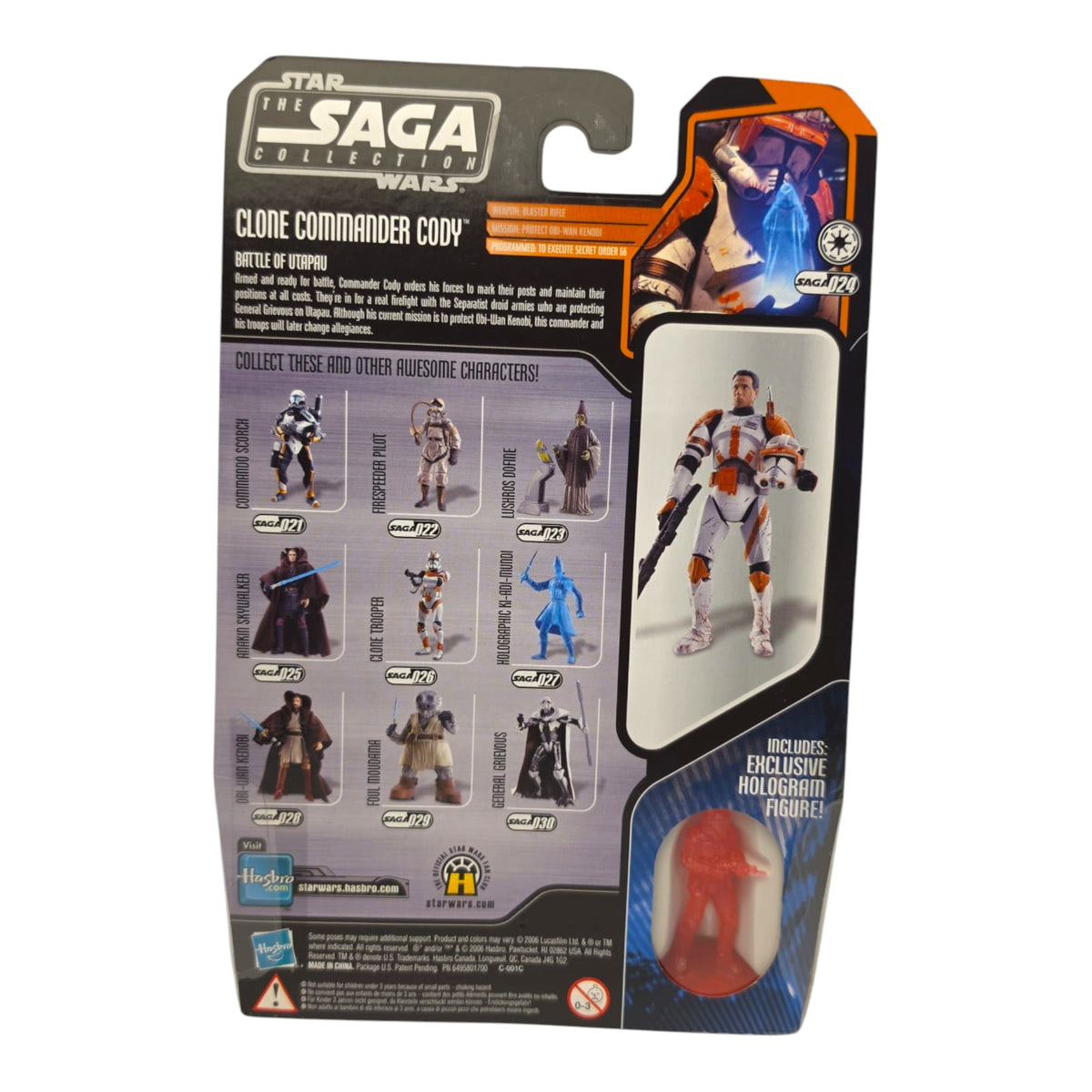 Star Wars - The Saga Collection #024 - Clone Commander Cody 2006
