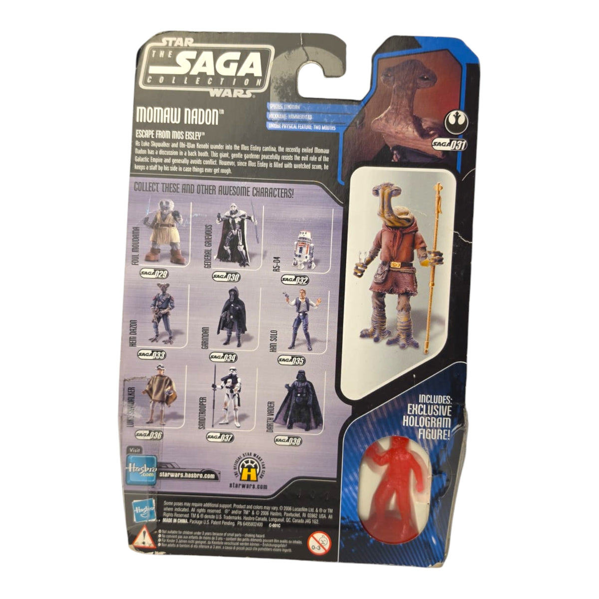 Star Wars - The Saga Collection #031 - Momaw Nadon 2006