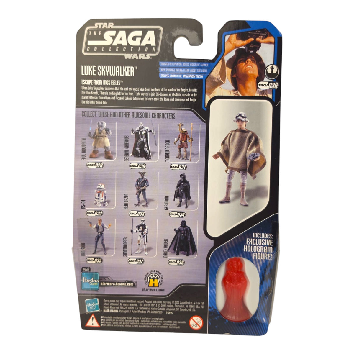 Star Wars - The Saga Collection #036 - Luke Skywalker 2006