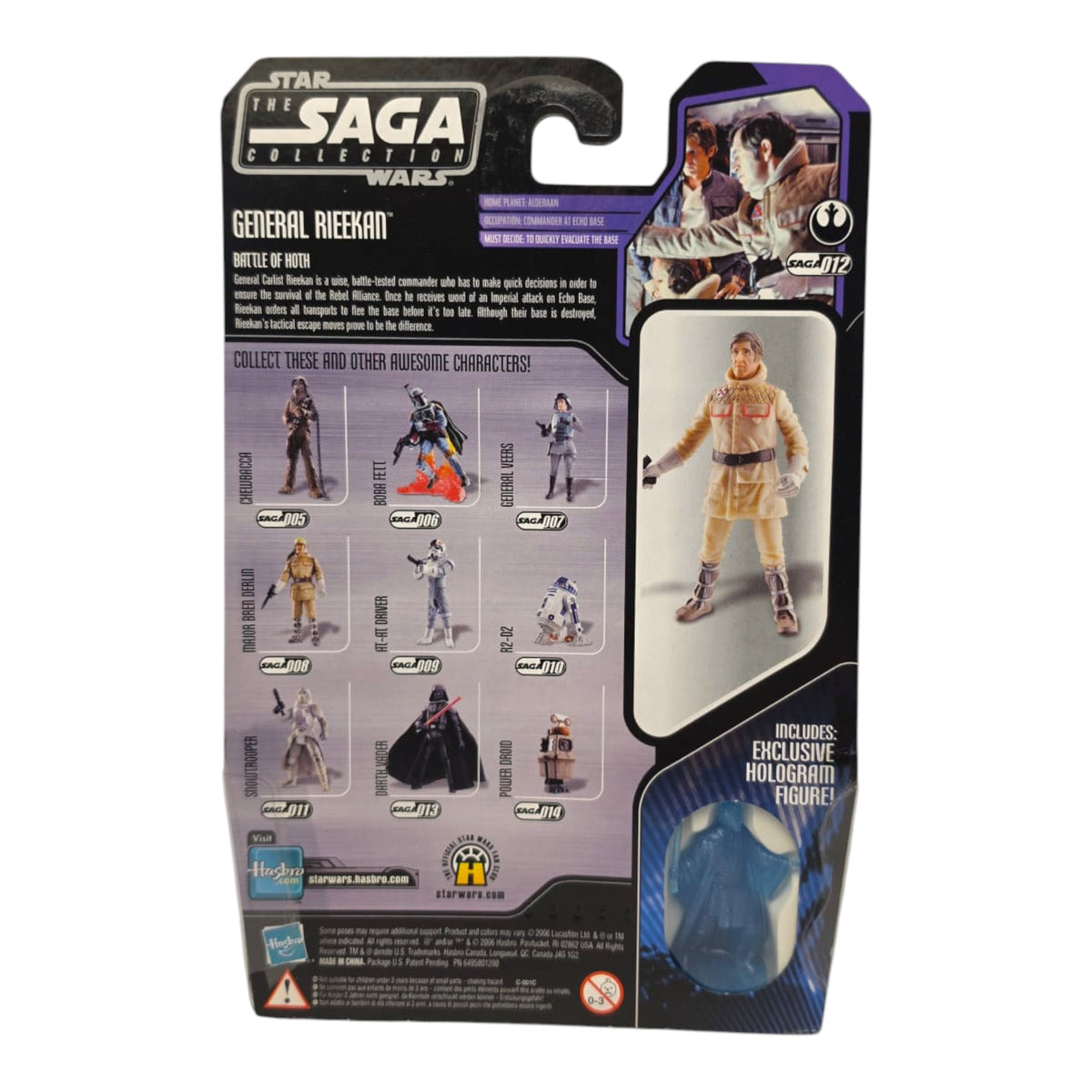 Star Wars - The Saga Collection #012 - General Rieekan 2006