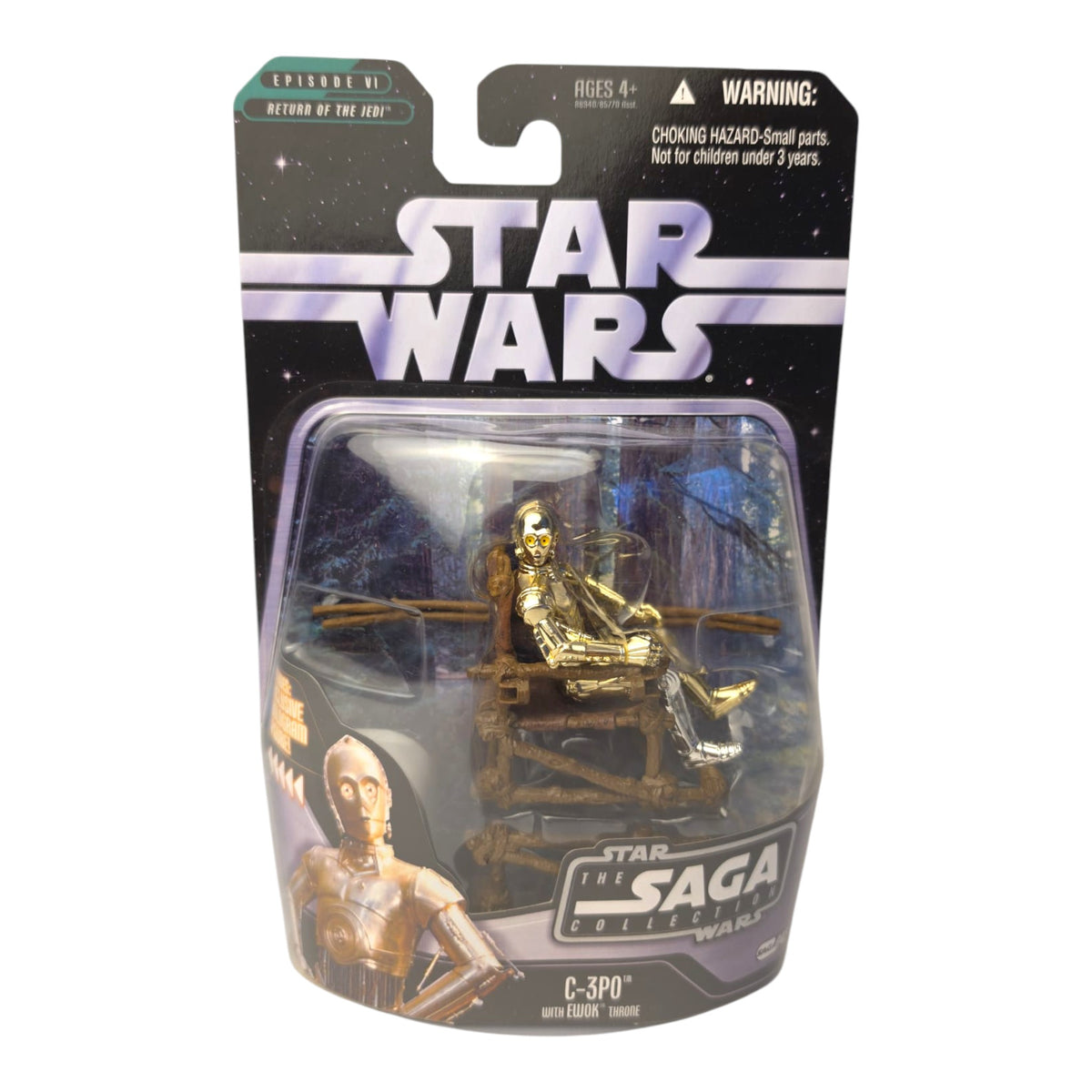 Star Wars - The Saga Collection #042 - C-3PO with Ewok Throne 2006