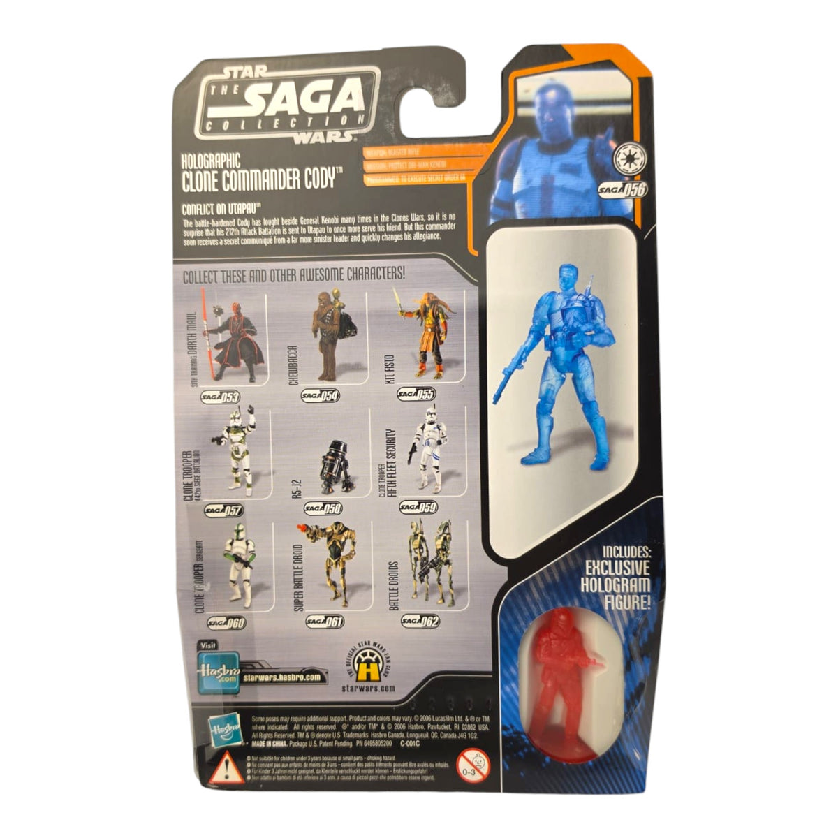 Star Wars - The Saga Collection #056 - Holographic Clone Commander Cody 2006