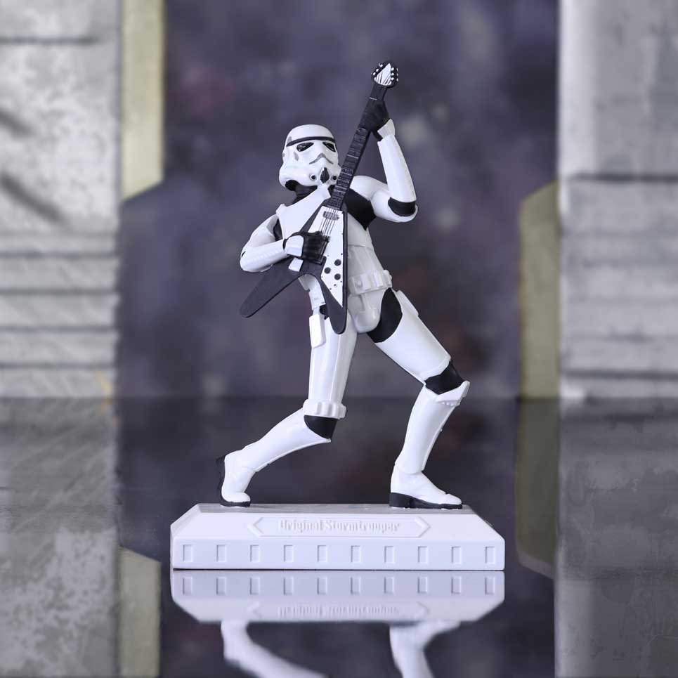 Star Wars - Stormtrooper Figur Rock On! 18 cm