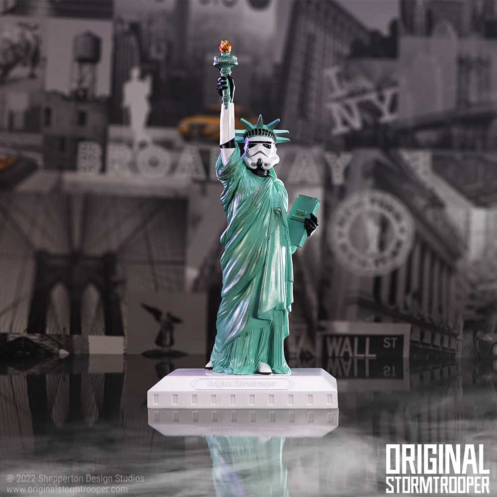 Original Stormtrooper Figur What A Liberty Stormtrooper 23 cm