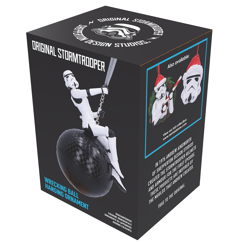 Original Stormtrooper Christbaumanhänger Wrecking Ball Hanging Stormtrooper 12 cm