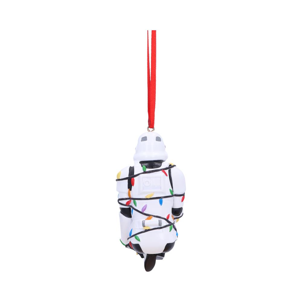 Stormtrooper in Lichterkette, hängender Ornament, 9 cm