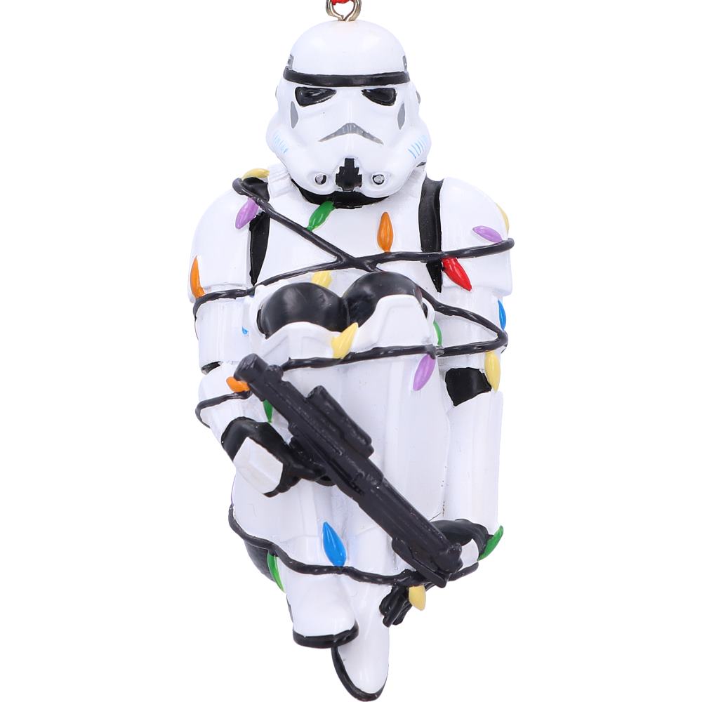 Stormtrooper in Lichterkette, hängender Ornament, 9 cm