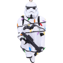 Stormtrooper in Lichterkette, hängender Ornament, 9 cm