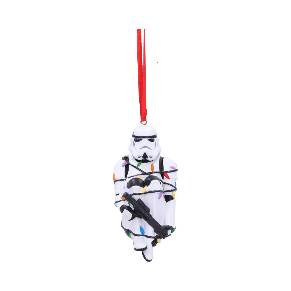 Star Wars - Stormtrooper in Lichterkette, hängender Ornament, 9 cm