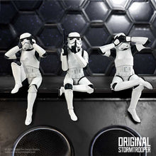 Stormtrooper Figuren Three Wise Sitting Stormtroopers 11 cm