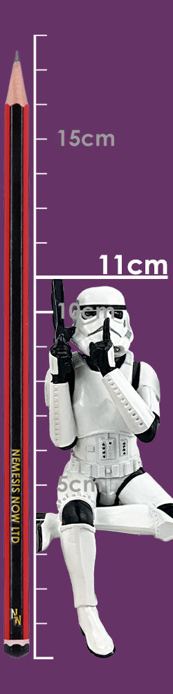 Stormtrooper Figuren Three Wise Sitting Stormtroopers 11 cm