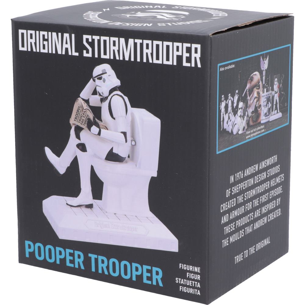 Original Stormtrooper Figur Pooper Trooper 10 cm