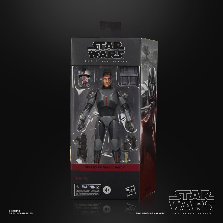Star Wars The Bad Batch #01 – Black Series Actionfigur Hunter – 15 cm