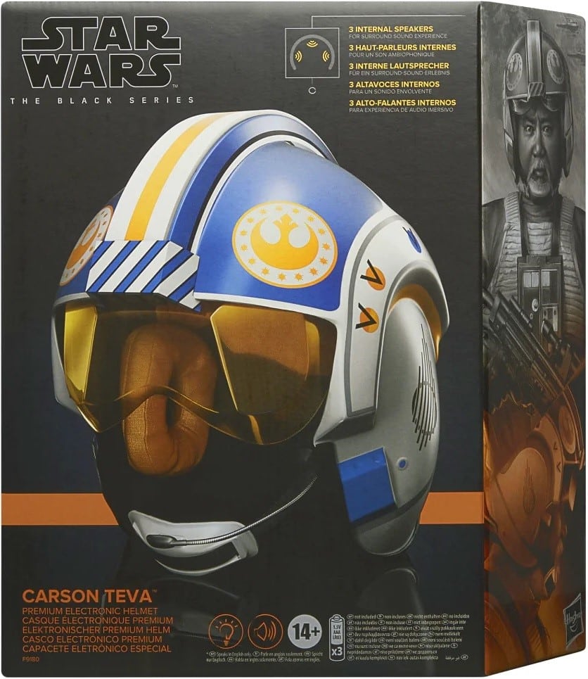 Star Wars Black Series - Elektronischer Helm - Carson Teva 2024