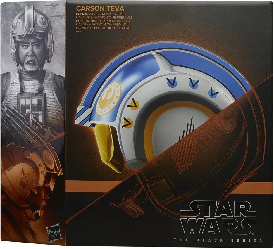 Star Wars Black Series - Elektronischer Helm - Carson Teva 2024