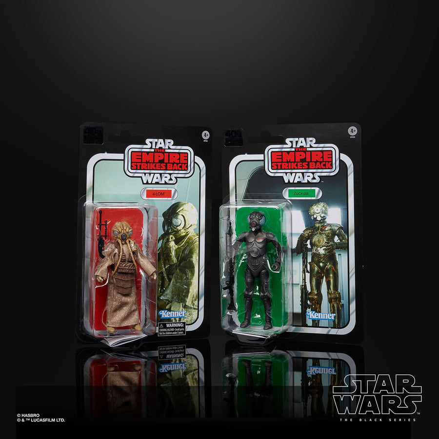 Star Wars Black Series - 40th Anniversary -Bounty Hunters  4-Lom / Zuckuss