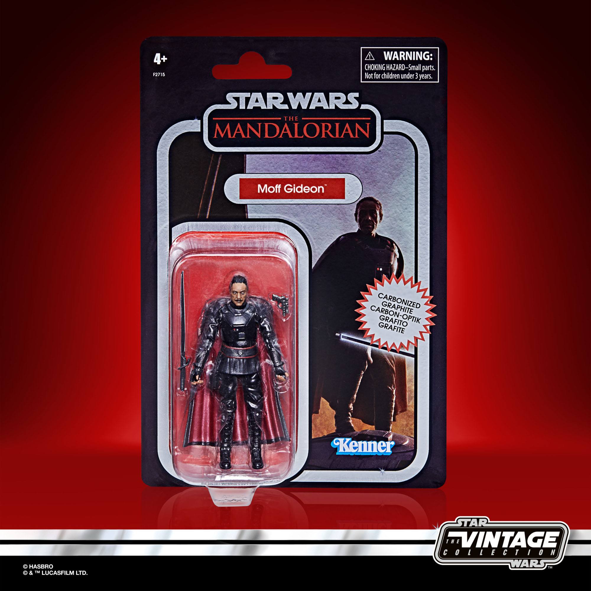 Star Wars Vintage Collection - The Mandalorian - Moff Gideon (Carbonized) VC180