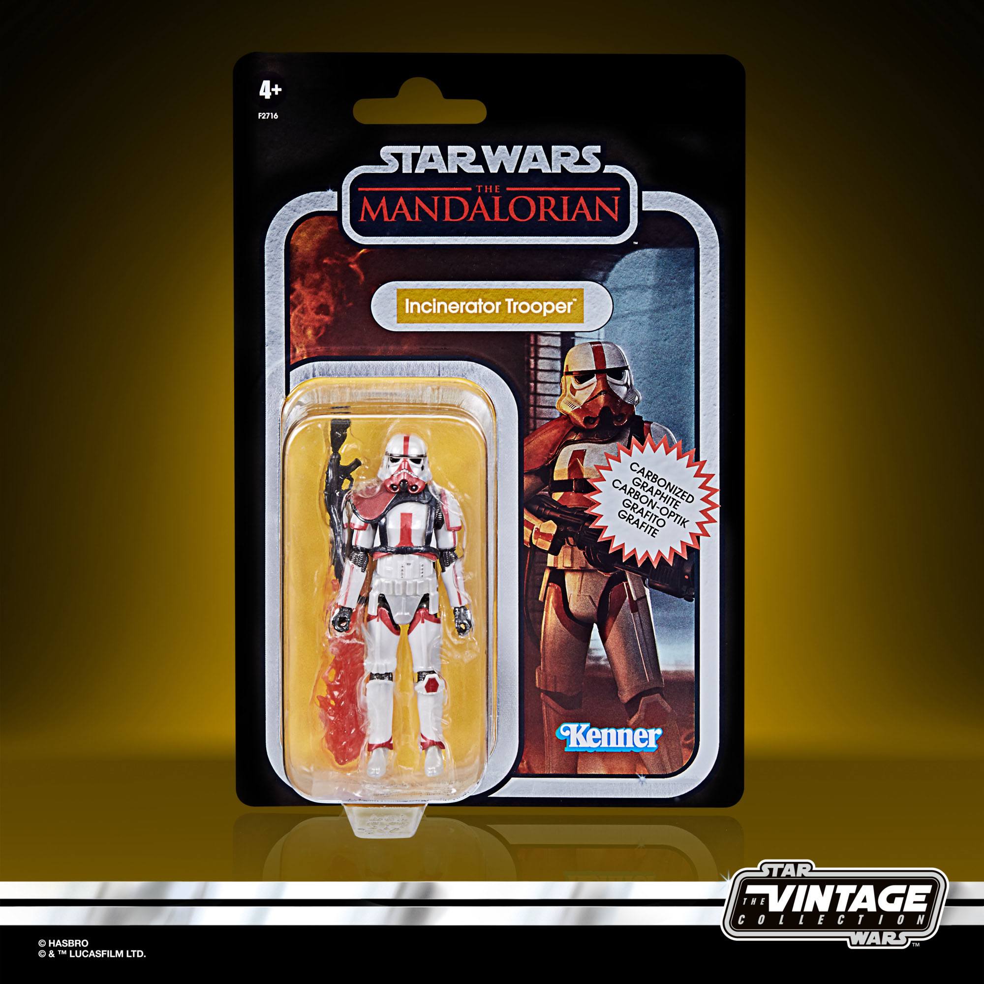 Star Wars Vintage Collection - The Mandalorian - Incinerator Trooper (Carbonized)