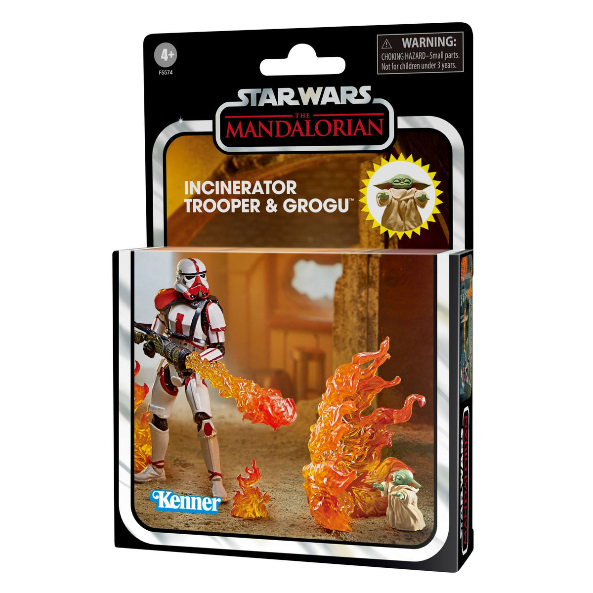 Star Wars Vintage Collection - Deluxe Incinerator Trooper & Grogu (The Mandalorian)