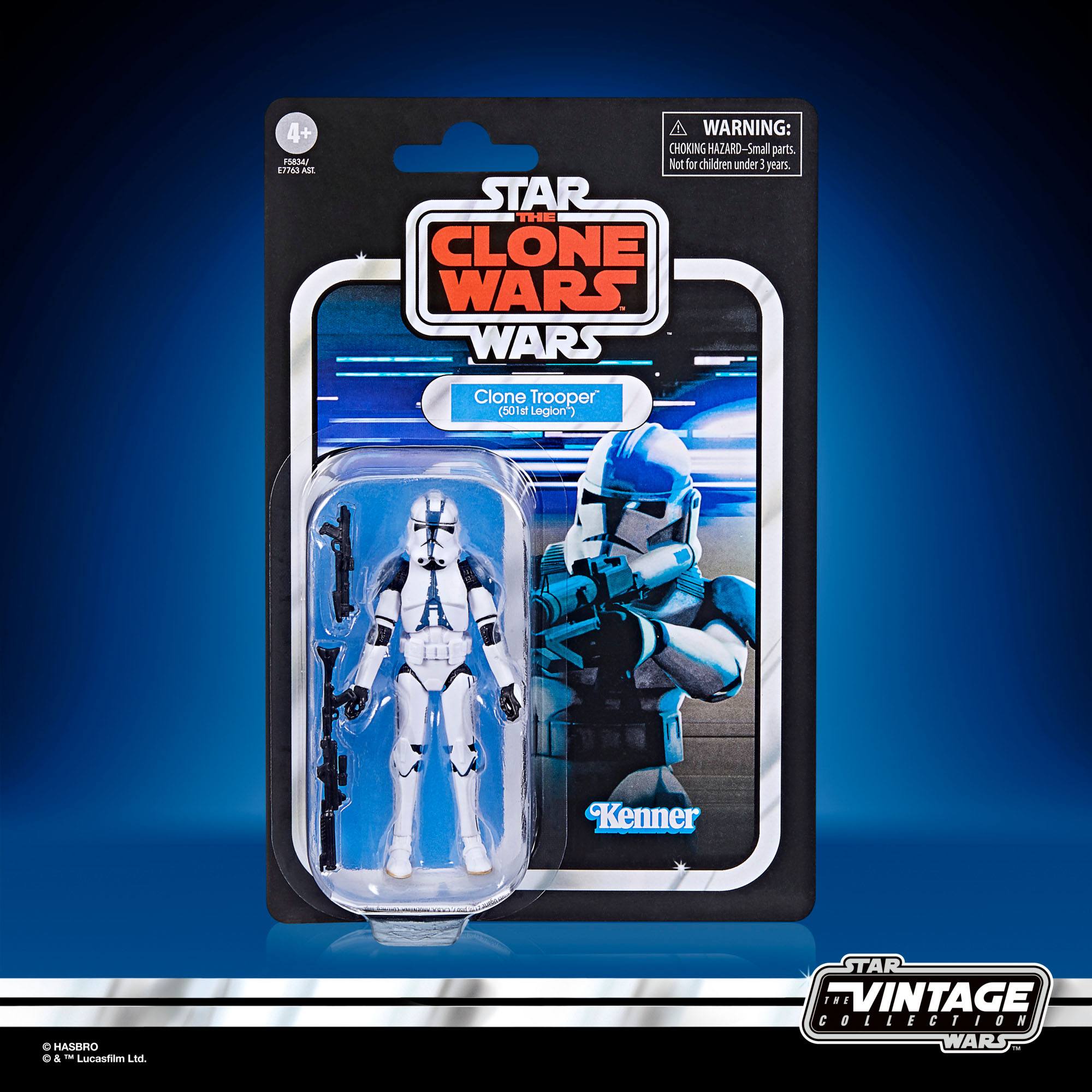 Star Wars Vintage Collection - The Clone Wars - Clone Trooper (501st Legion) VC240