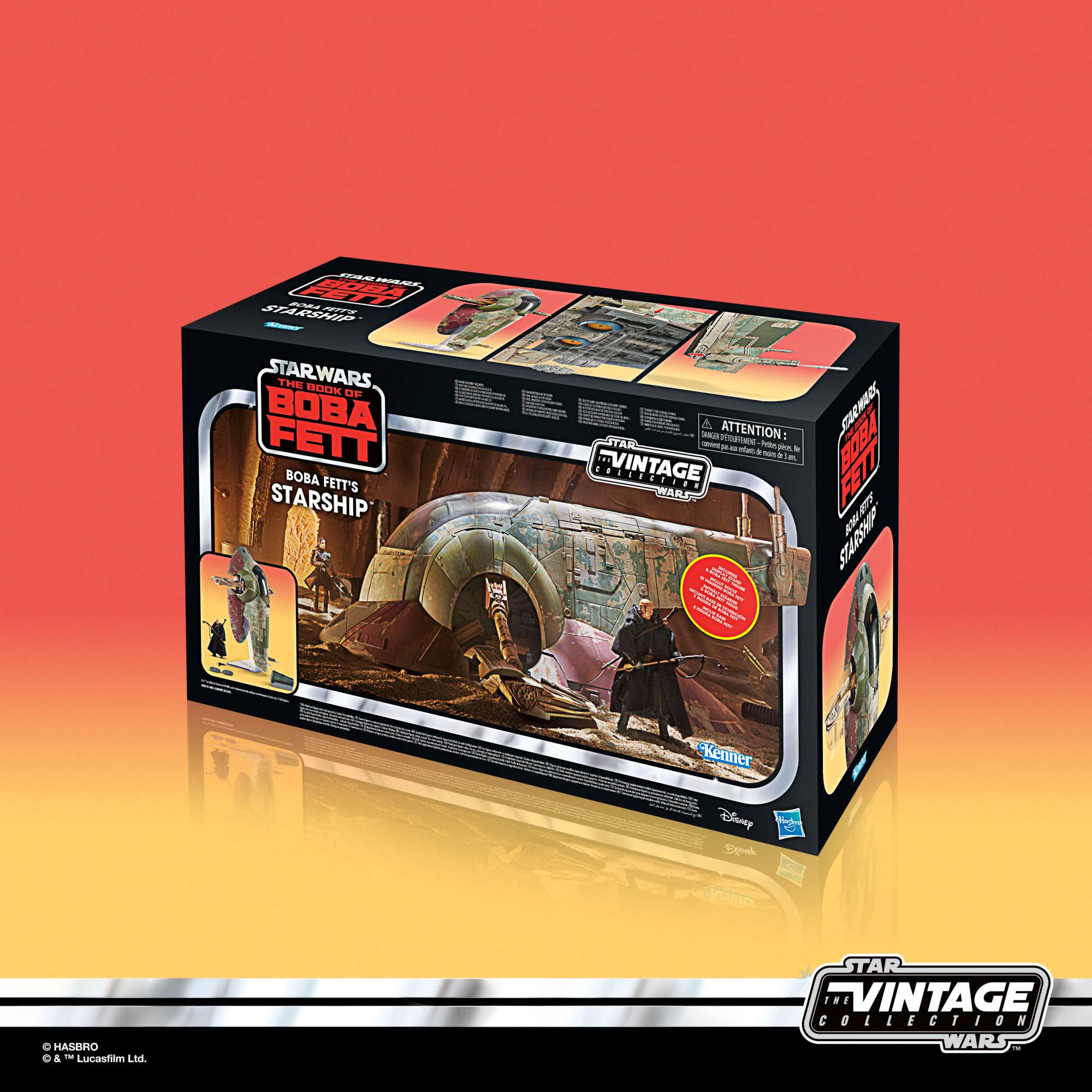Star Wars Vintage Collection - The Book of Boba Fett - Boba Fett Starship