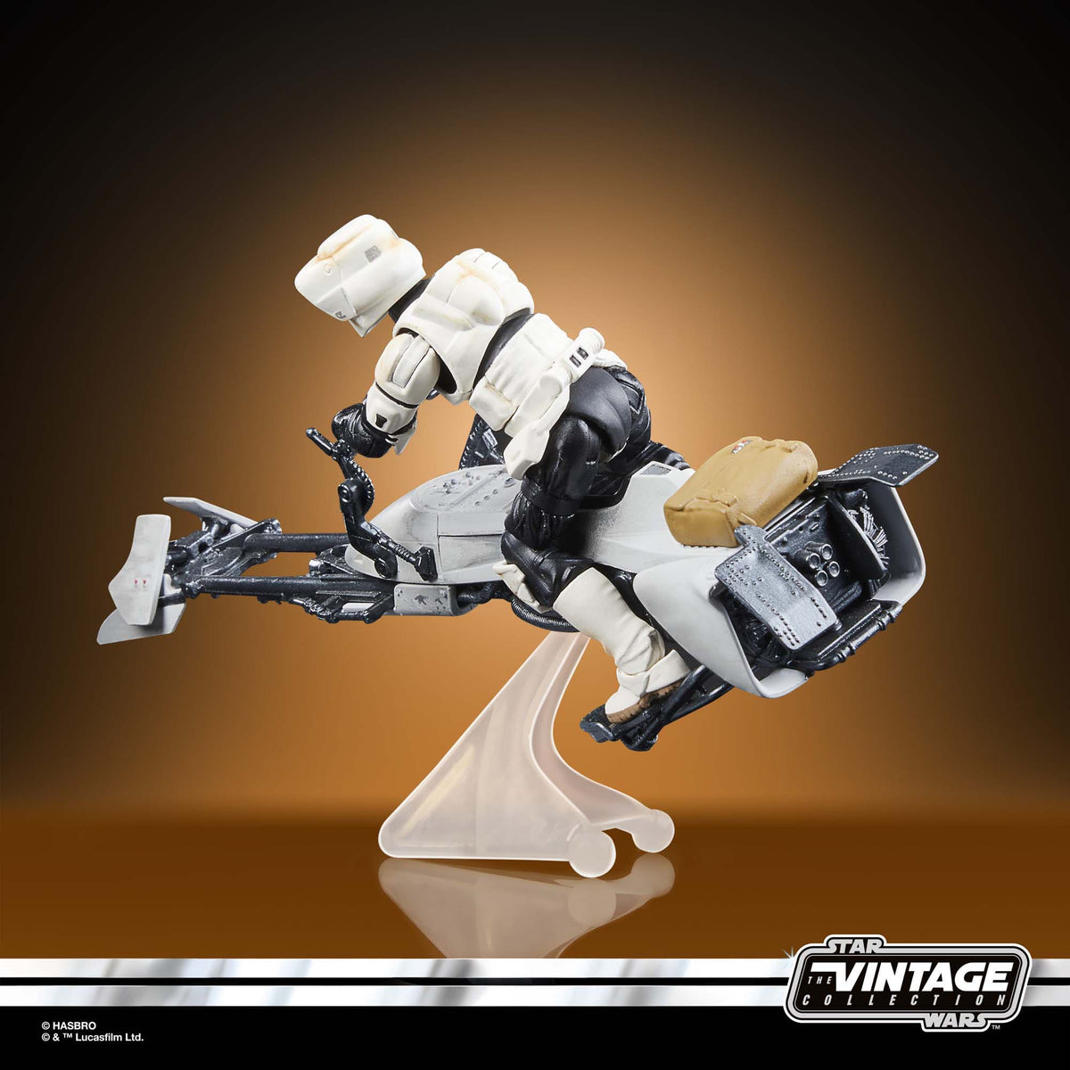 Star Wars Vintage Collection - The Mandalorian - Speeder Bike Scout Trooper & Grogu