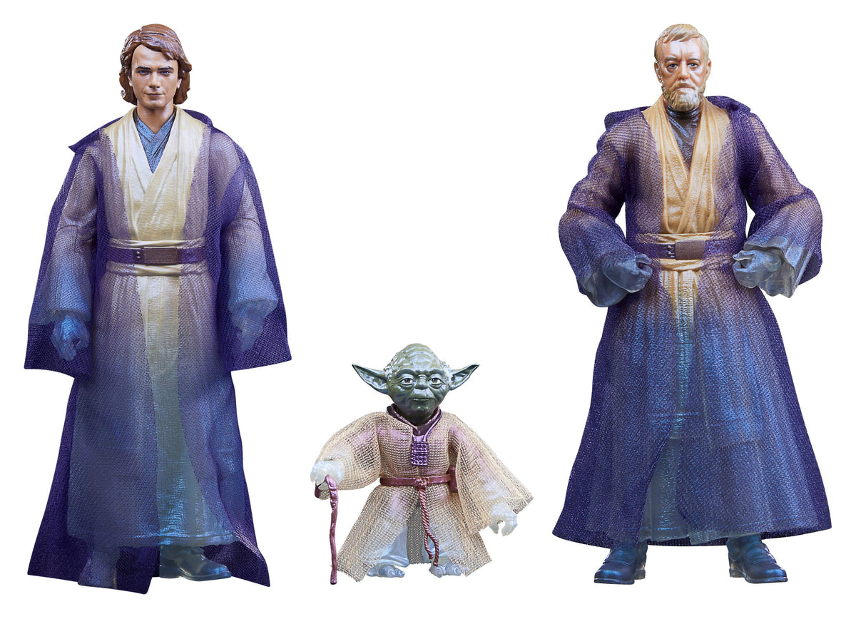 Star Wars Episode VI Black Series Actionfiguren 3er-Pack Force Spirits 15 cm