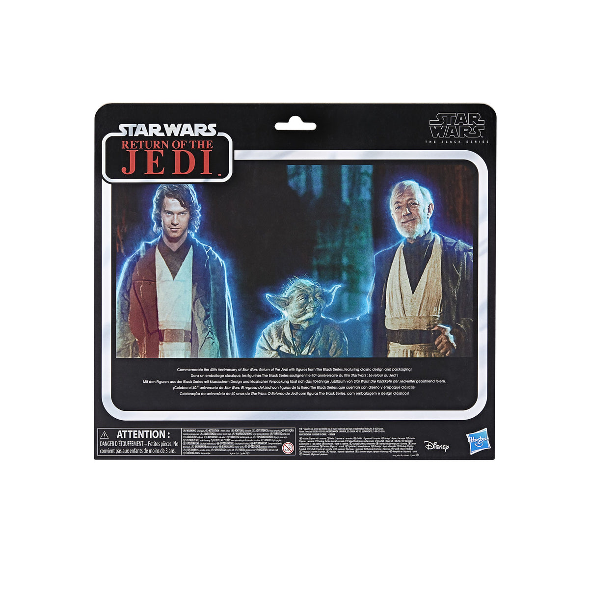 Star Wars Episode VI Black Series Actionfiguren 3er-Pack Force Spirits 15 cm