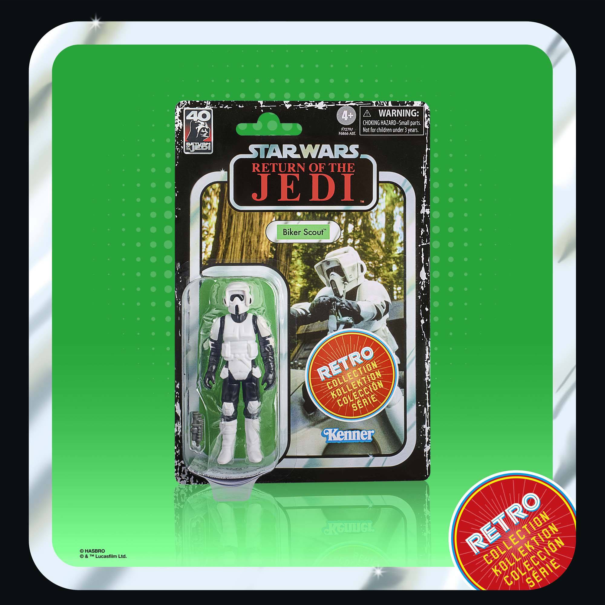 Star Wars Retro Collection - Return of the Jedi - 40years Edition - Biker Scout