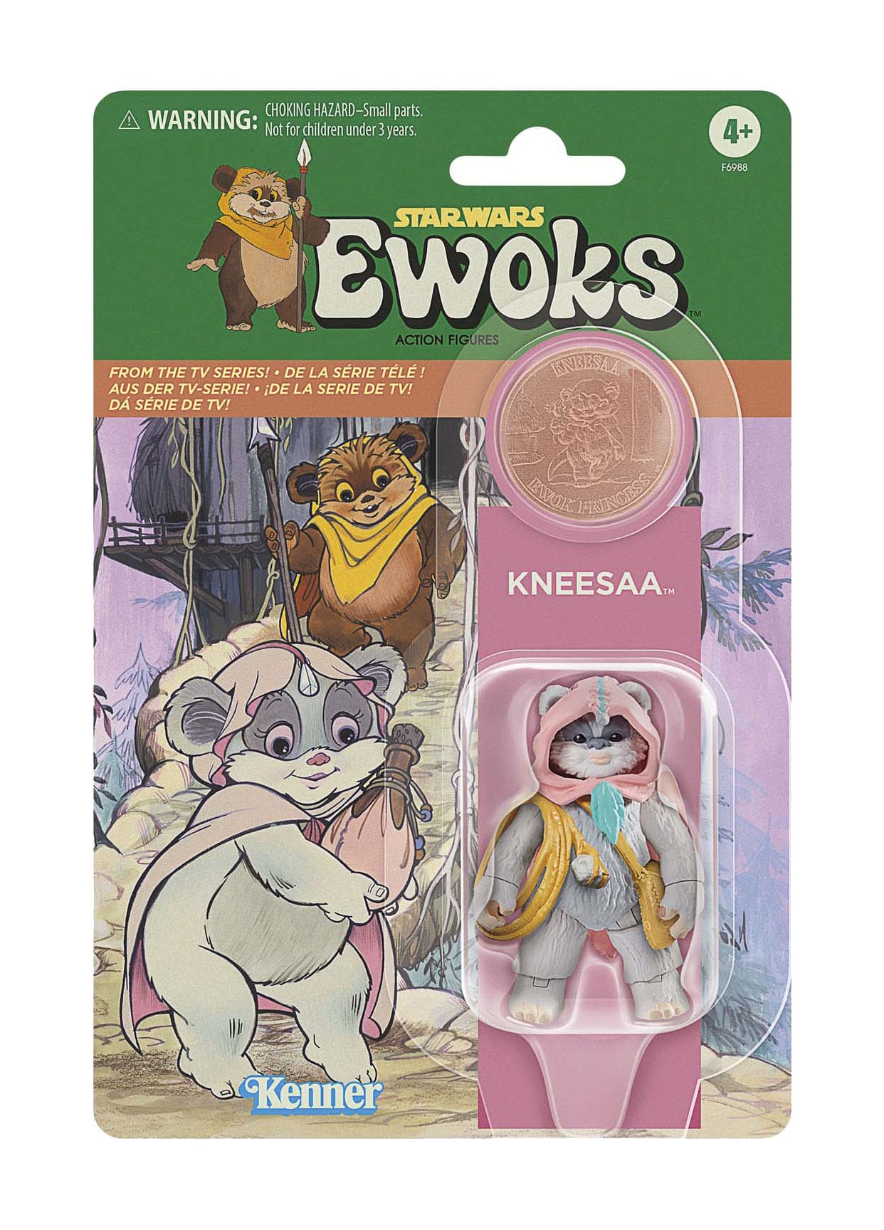 Star Wars Vintage Collection - Ewoks - Wicket & Kneesaa