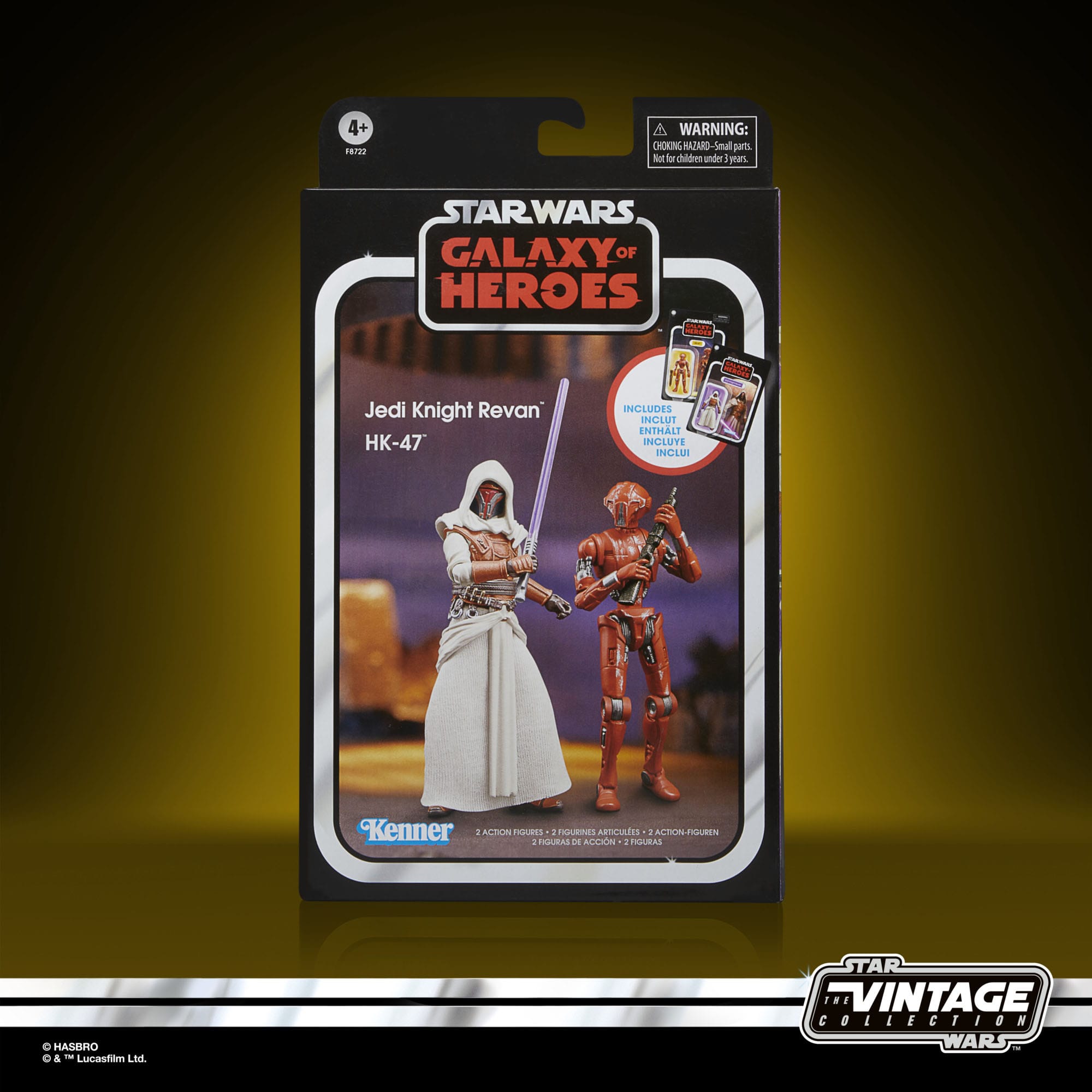 Star Wars Vintage Collection - Galaxy of Heros - Jedi Knight Revan & HK-47 VC305 / VC306