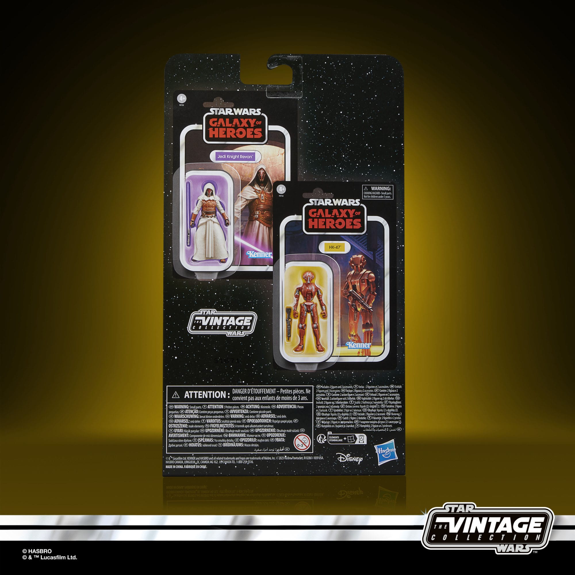 Star Wars Vintage Collection - Galaxy of Heros - Jedi Knight Revan & HK-47 VC305 / VC306