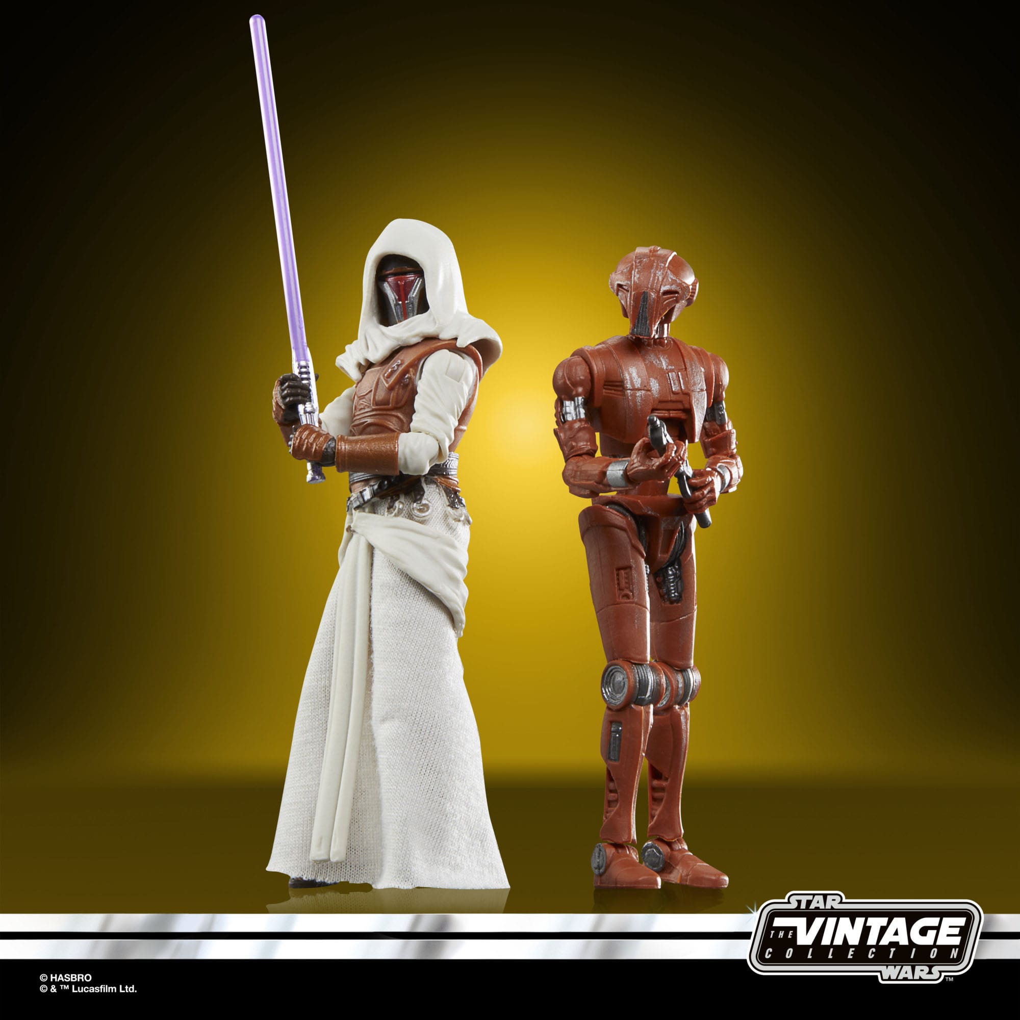 Star Wars Vintage Collection - Galaxy of Heros - Jedi Knight Revan & HK-47 VC305 / VC306