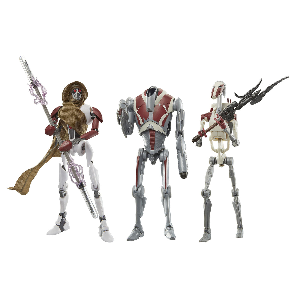 Coffret de 3 figurines Star Wars Jedi : Survivor Black Series (Magna Guard, Super Battle Droid et Battle Droid)