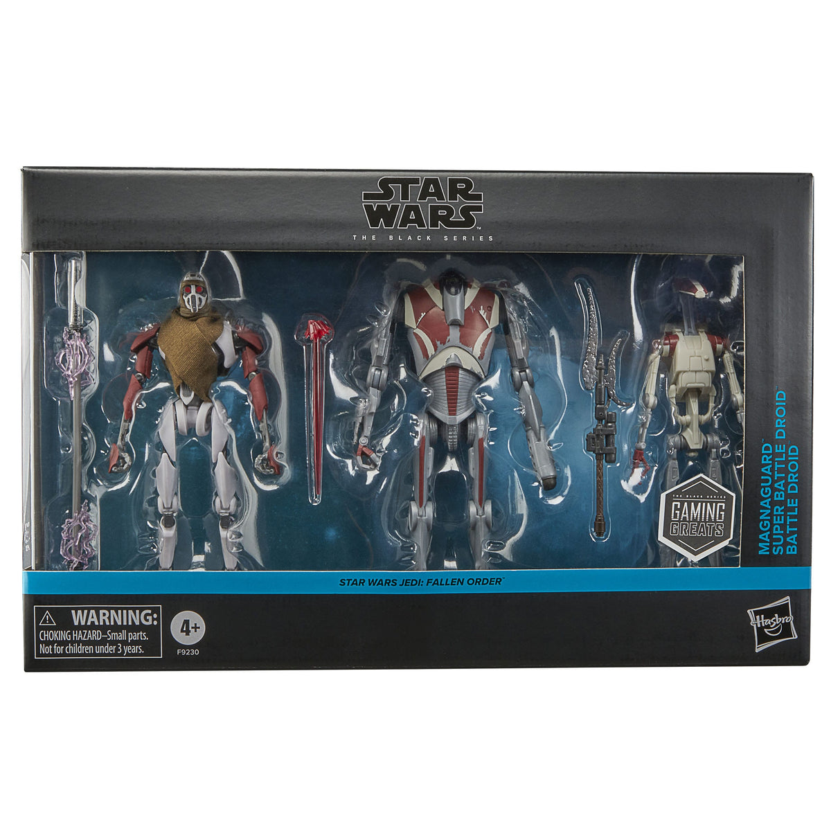 Coffret de 3 figurines Star Wars Jedi : Survivor Black Series (Magna Guard, Super Battle Droid et Battle Droid)
