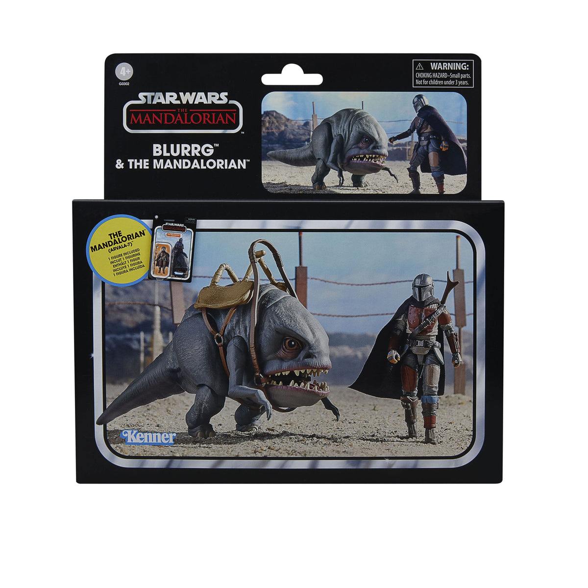 Star Wars Vintage Collection - Blurrg and The Mandalorian