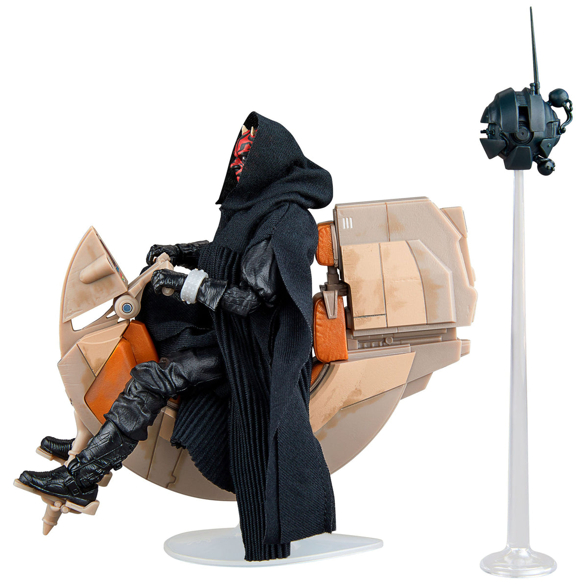 Star Wars Episode I Black Series Fahrzeug mit Actionfigur Darth Maul & Sith Speeder 25th Anniversary