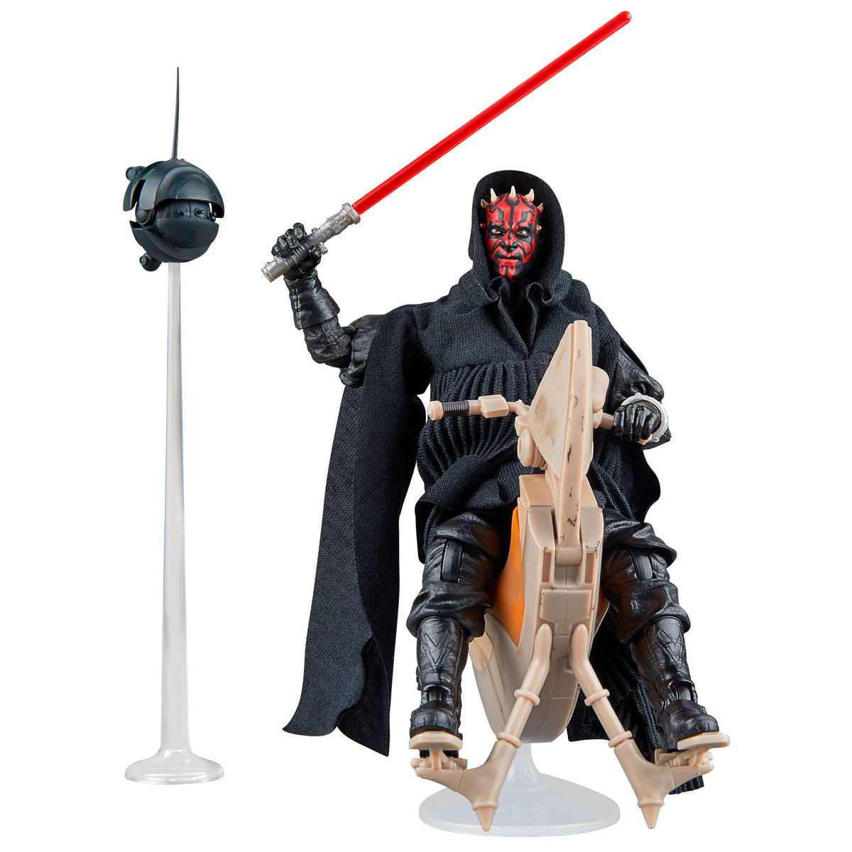 Star Wars Episode I Black Series Fahrzeug mit Actionfigur Darth Maul & Sith Speeder 25th Anniversary