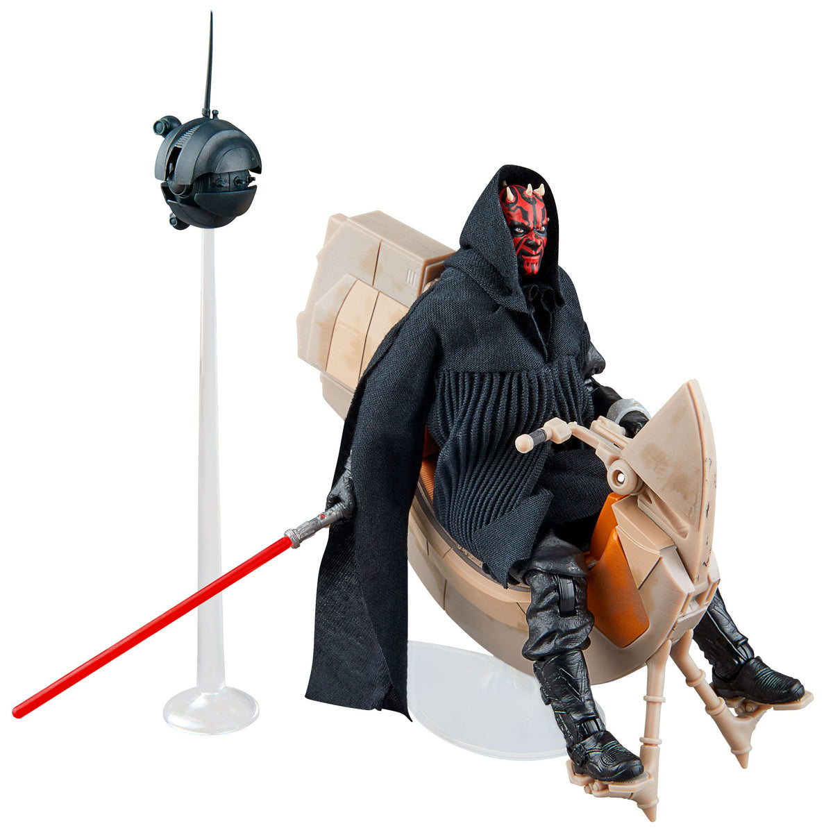 Star Wars Episode I Black Series Fahrzeug mit Actionfigur Darth Maul & Sith Speeder 25th Anniversary