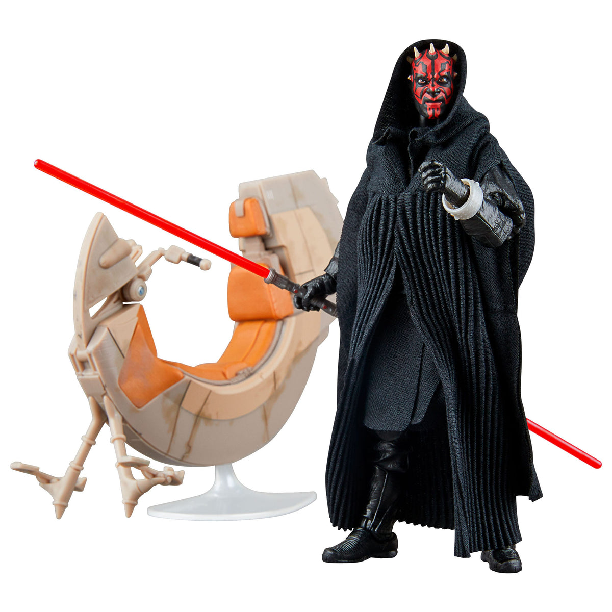 Star Wars Episode I Black Series Fahrzeug mit Actionfigur Darth Maul & Sith Speeder 25th Anniversary