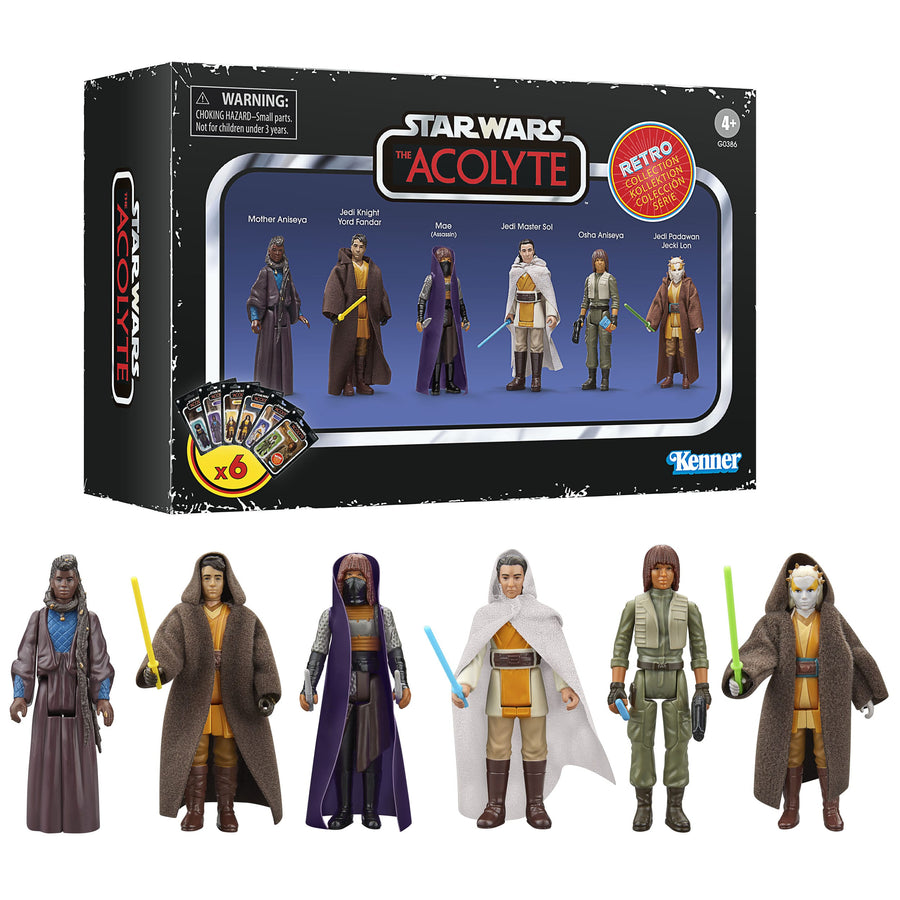 Star Wars: Acolyte Retro Collection Actionfiguren 6er-Pack 10 cm