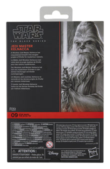 Figurine articulée Star Wars : The Acolyte Black Series, Maître Jedi Kelnacca, 15 cm