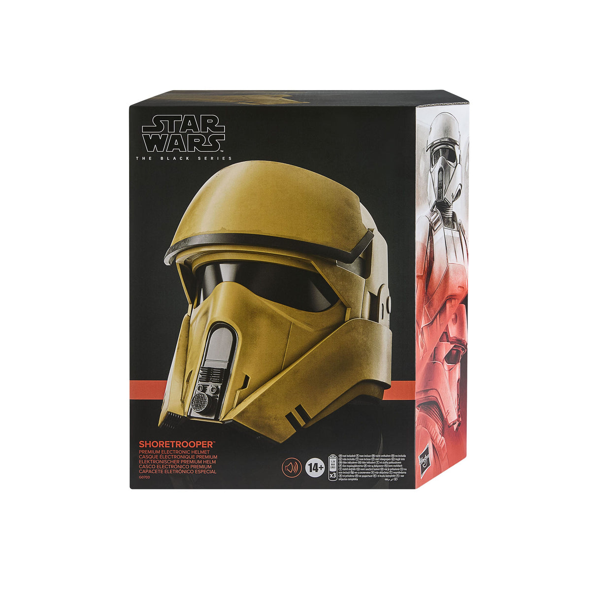 Star Wars: Andor Black Series Elektronischer Helm Shoretrooper