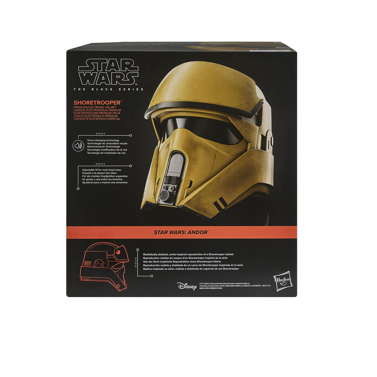 Star Wars Black Series - Andor - Elektronischer Helm Shoretrooper