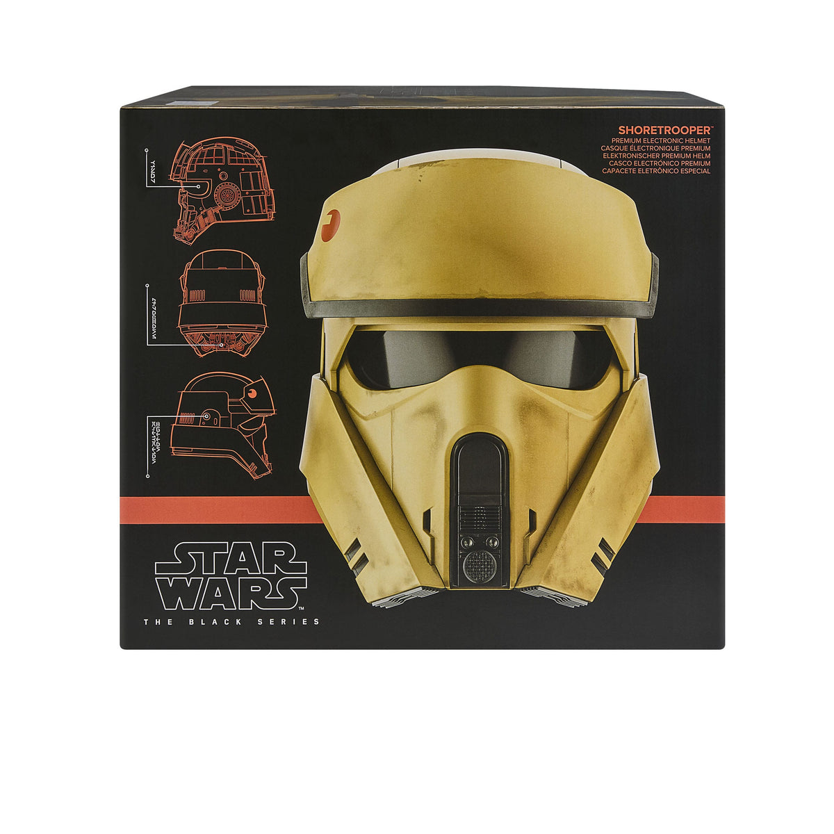 Star Wars Black Series - Andor - Elektronischer Helm Shoretrooper